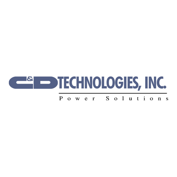 C&D Technologies Logo PNG Vector