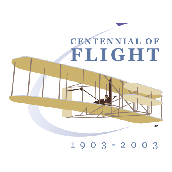 Centennial of Flight 1903-2003 Logo PNG Vector