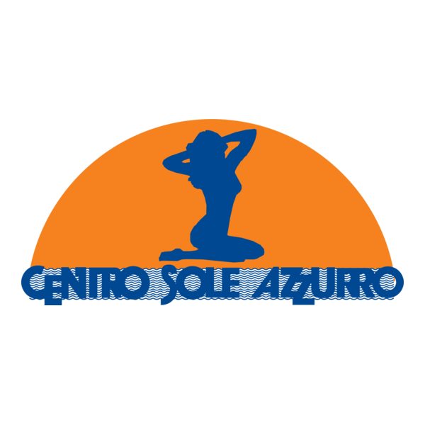 centro sole azzurro Logo PNG Vector