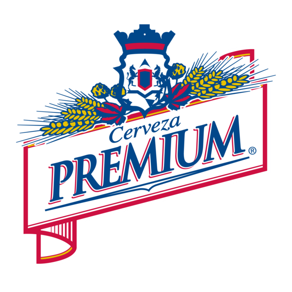 Cerveza Premium Logo PNG Vector