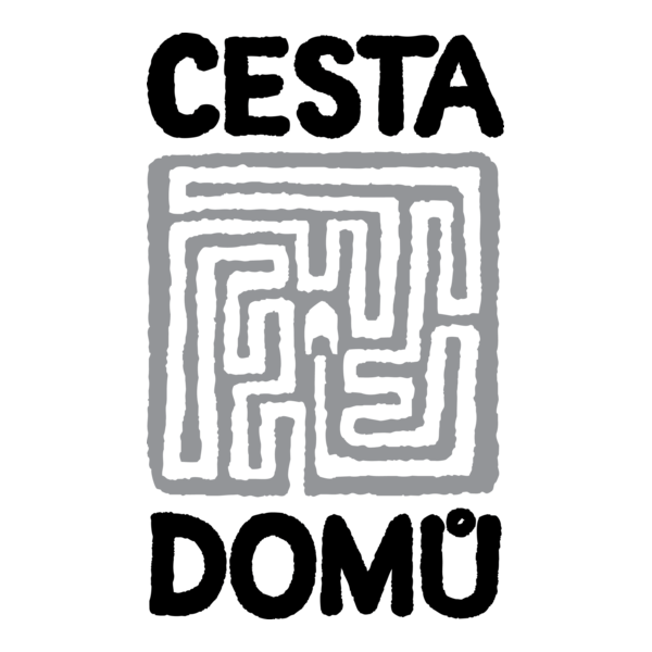 Cesta Domu Logo PNG Vector