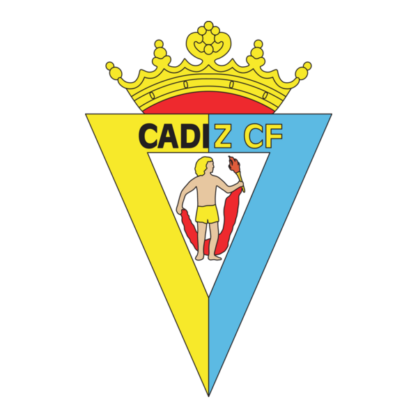 CF Cadiz 70's - 80's Logo PNG Vector