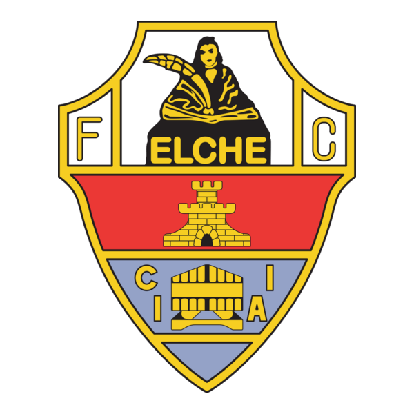 CF Elche 70's - 80's Logo PNG Vector