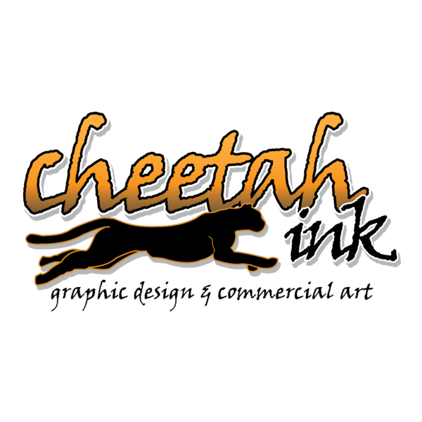 Cheetah Ink Logo PNG Vector