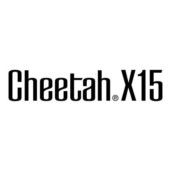 Cheetah X15 Logo PNG Vector