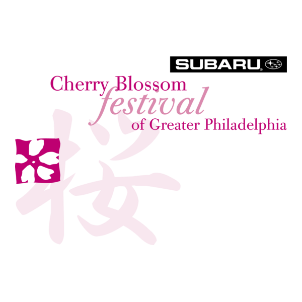 Cherry Bloss Festival of Greater Philadelphia Logo PNG Vector