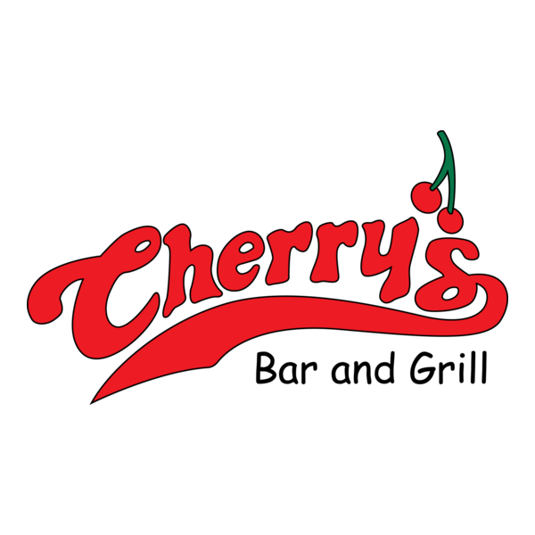 Cherrys Bar Grill - Green Stems Logo PNG Vector