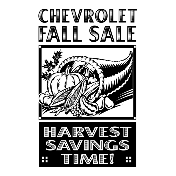 Chevrolet Fall Sale Logo PNG Vector