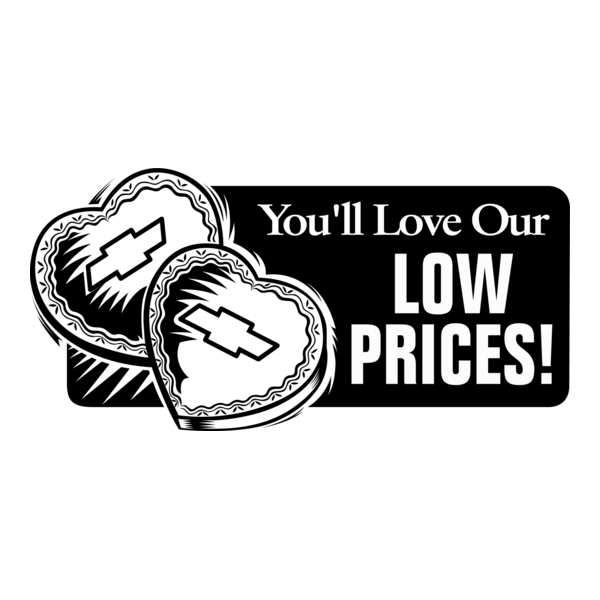 Chevrolet Low Prices Logo PNG Vector