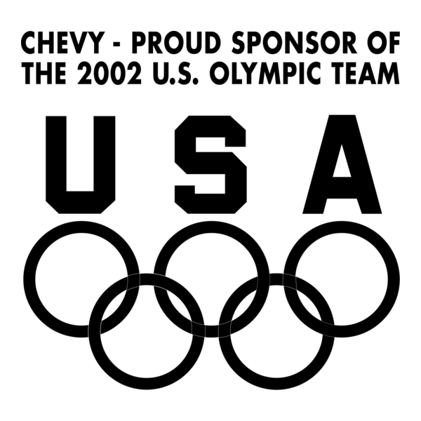 Chevy - Sponsor of Olympic Team Logo PNG Vector