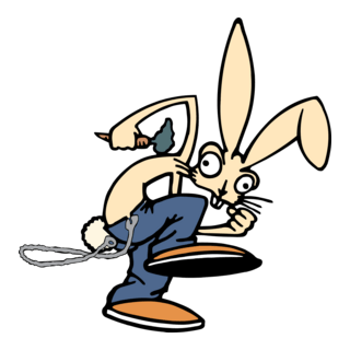 Blink 182 Bunny Logo PNG Vector