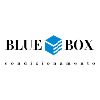 Blue Box Logo PNG Vector