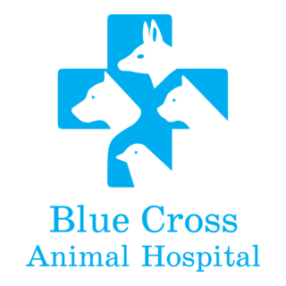 Blue Cross Animal Hospital Logo PNG Vector