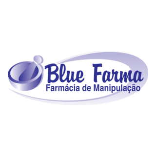 Blue Farma Logo PNG Vector
