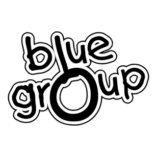 Blue Group Logo PNG Vector