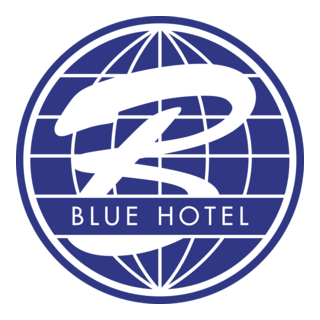 Blue Hotel Logo PNG Vector