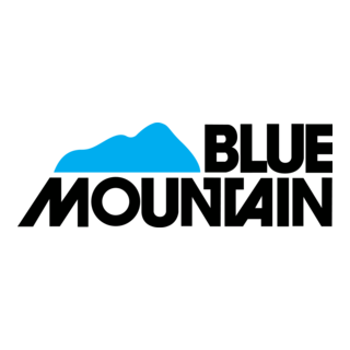 Blue Mountain Logo PNG Vector