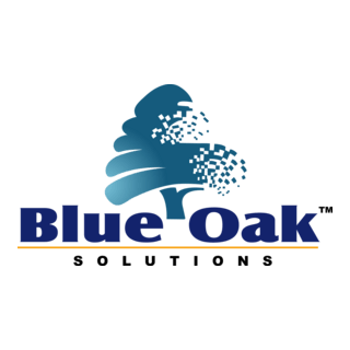Blue Oak Solutions Logo PNG Vector