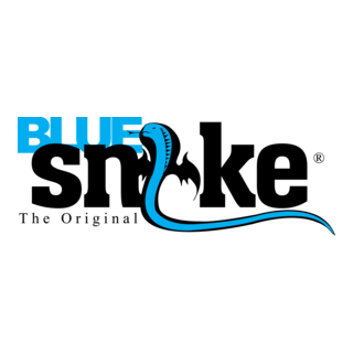 Blue Snake Logo PNG Vector