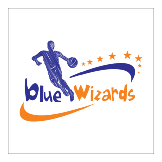 Blue Wizzards1 Logo PNG Vector
