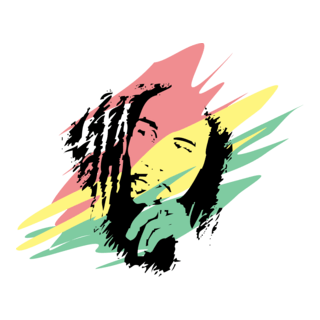 bob marley Logo PNG Vector