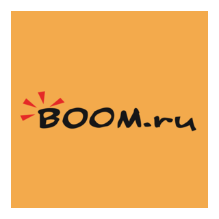 BOOM.ru Logo PNG Vector