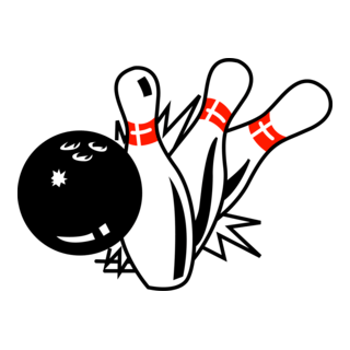 Bowling -pins Logo PNG Vector