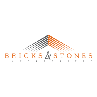 Bricks & Stones Incorporated Logo PNG Vector