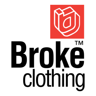 Broke Clothing Logo PNG Vector