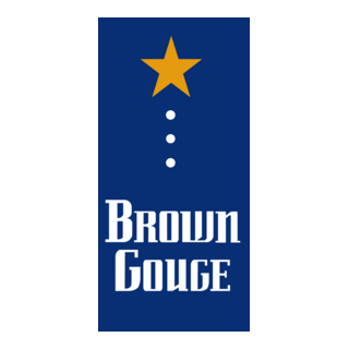 brown gouge Logo PNG Vector