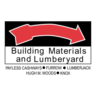 Building Materials and Lumberyard Logo PNG Vector