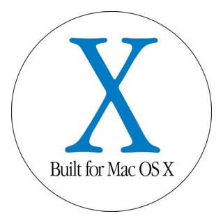 Built for Mac OS X Logo PNG Vector