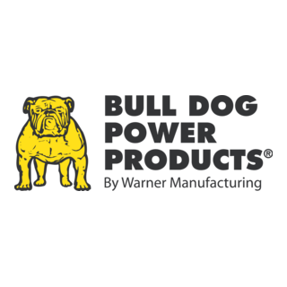 Bull Dog Power Product Logo PNG Vector