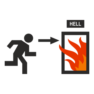 Burn Su*ker Logo PNG Vector