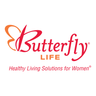Butterfly Life Logo PNG Vector