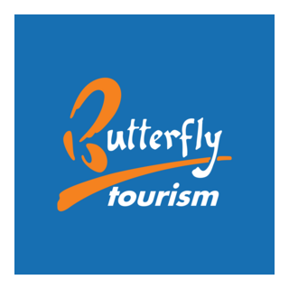 Butterfly tourism Logo PNG Vector
