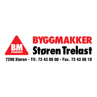 Byggmakker Storen Trelast Logo PNG Vector