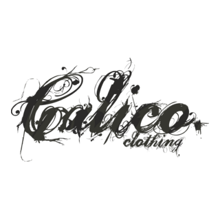 Calico Clothing Logo PNG Vector