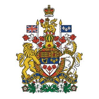 Canadian Coat of Arms Logo PNG Vector