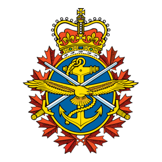 Canadian Forces tri-service badge Logo PNG Vector