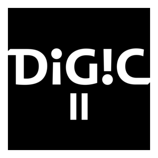 Canon DIGIC II Logo PNG Vector