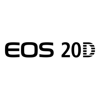 Canon EOS 20D Logo PNG Vector
