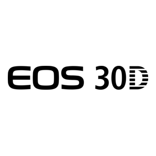 Canon EOS 30D Logo PNG Vector