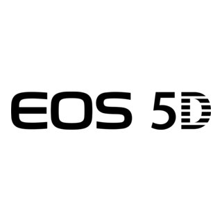 Canon EOS 5D Logo PNG Vector