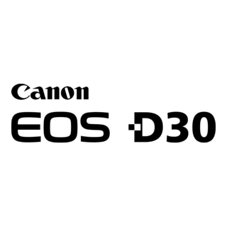 Canon EOS D30 Logo PNG Vector