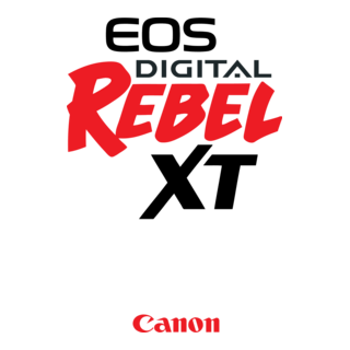 Canon EOS Digital Rebel XT Logo PNG Vector