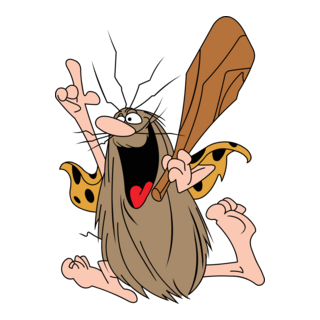 Captain Caveman Logo PNG Vector