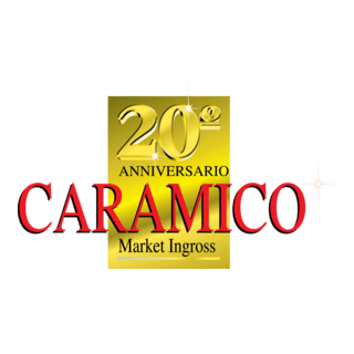 Caramico 20 Anniversario Logo PNG Vector