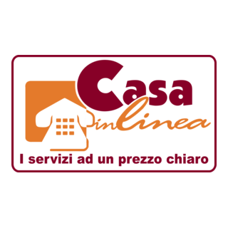 Casa in linea Logo PNG Vector