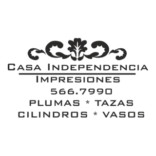 casa independencia impresiones Logo PNG Vector